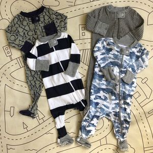 Burt’s Bees Organic Cotton Pajamas Baby 0-3 Months